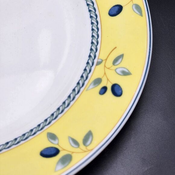 Royal Doulton Blueberry Set Of 2 Salad Plates 7.5" Dishwasher & Microwave Safe - Picture 3 of 8